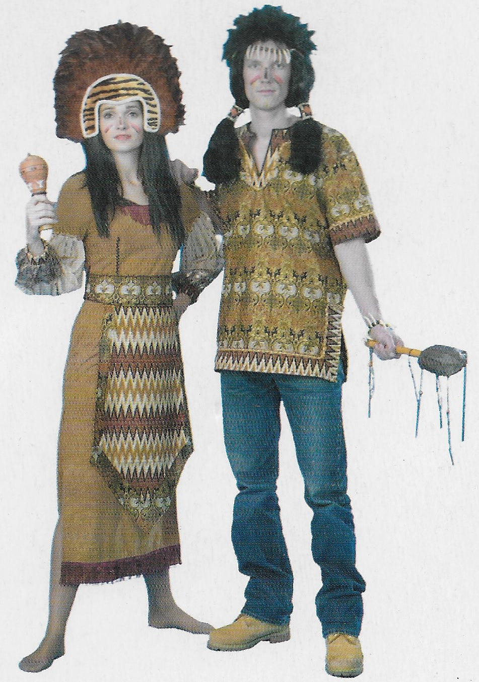 Indiaan shirt - verkleedshopjur