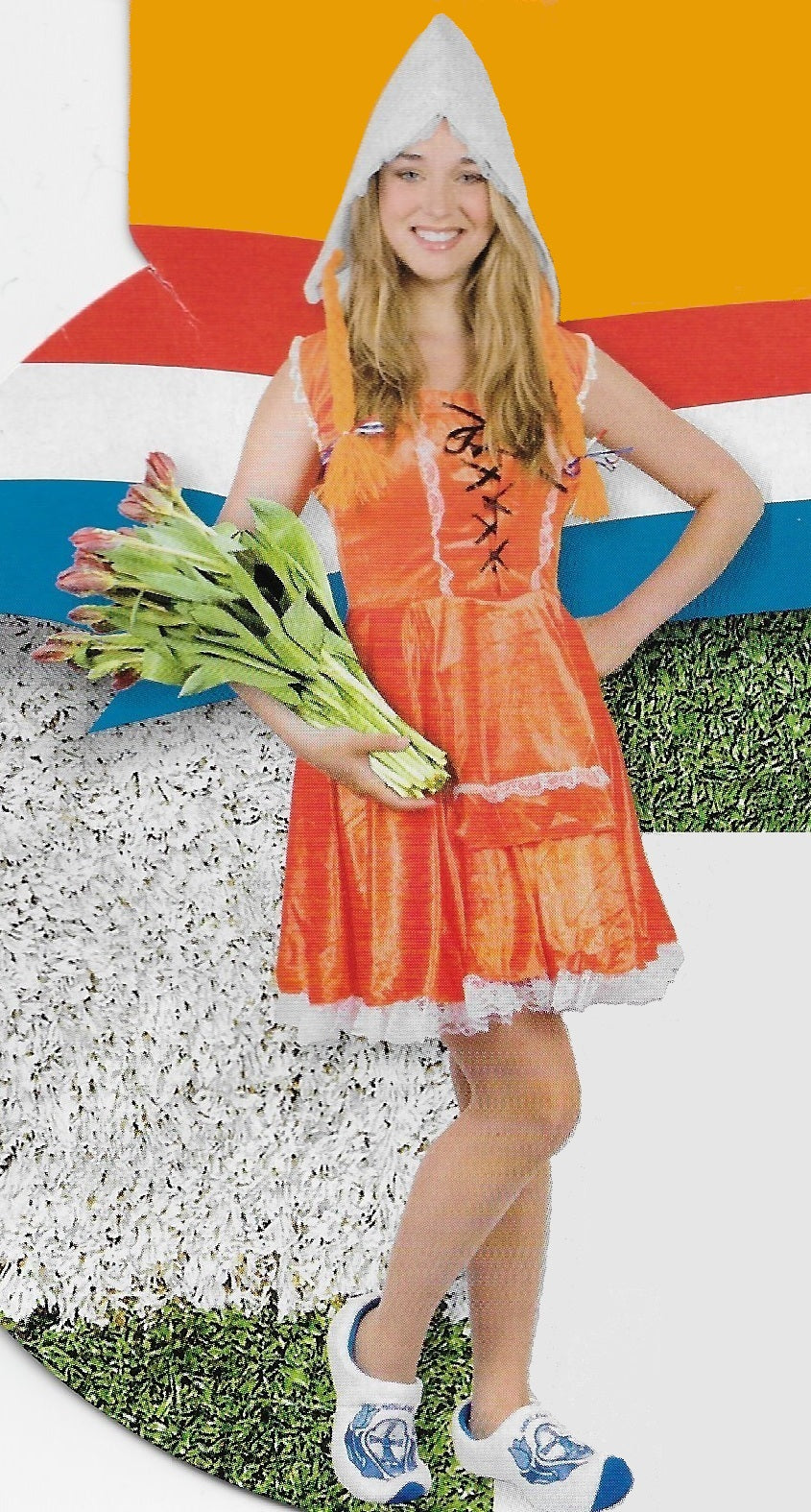 Oranje jurkje Nederland - verkleedshopjur