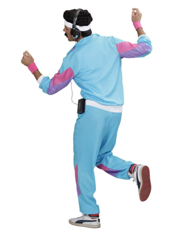 Fout trainingspak blauw nieuw - verkleedshopjur