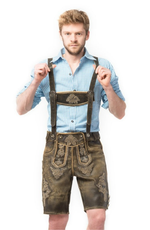 Lederhose kort retro - verkleedshopjur