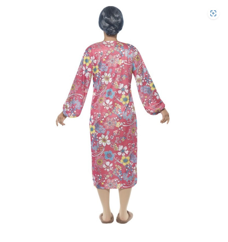 Oma met hangers - verkleedshopjur