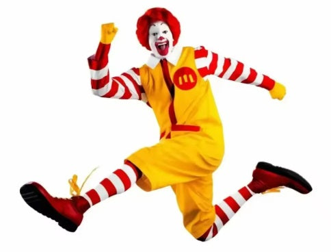 Ronald McDonald kostuum heren - verkleedshopjur