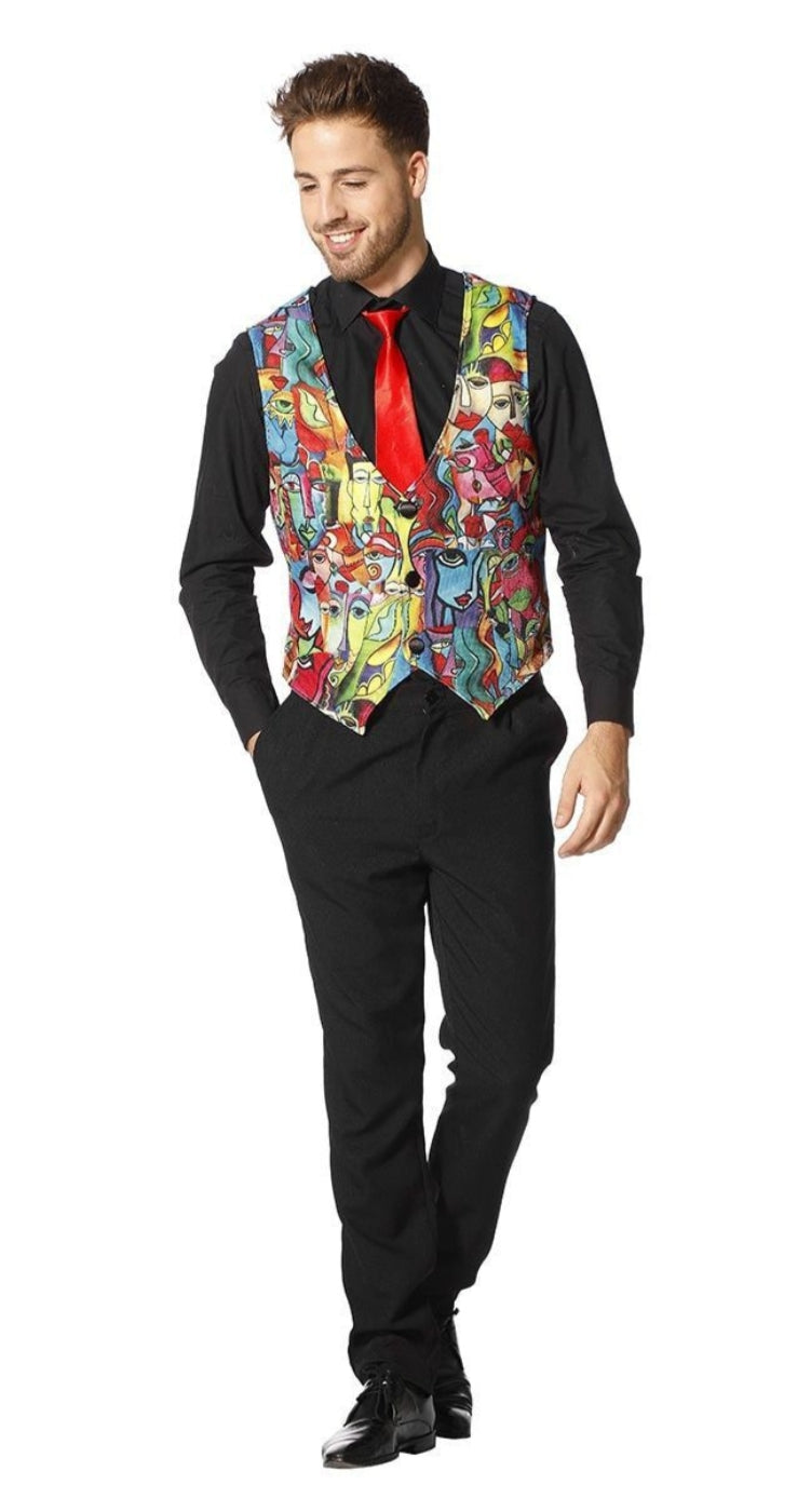 Picasso gilet - verkleedshopjur