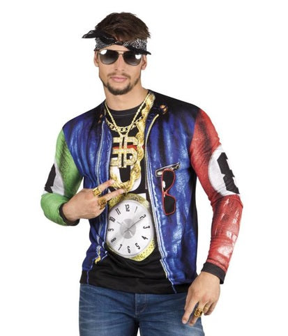 Rapper shirt - verkleedshopjur