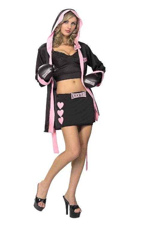 Boxer babe - verkleedshopjur