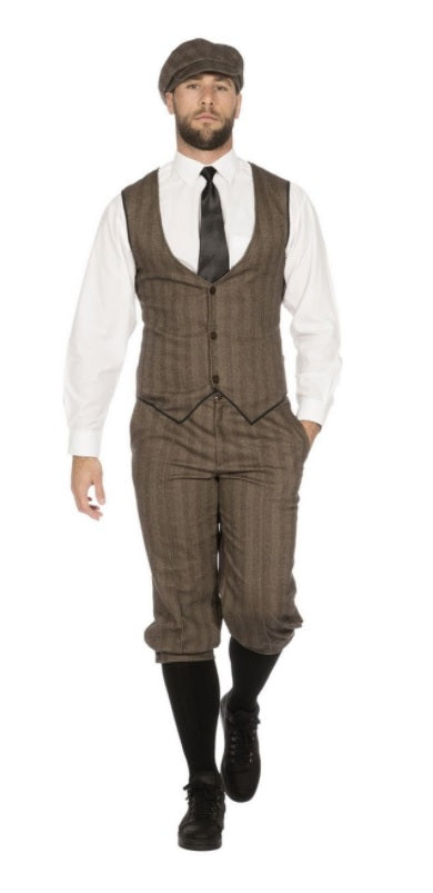Peaky Blinders kostuum bruin - verkleedshopjur