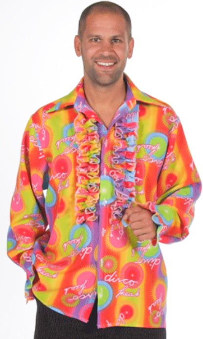 Disco kostuum man multi - verkleedshopjur
