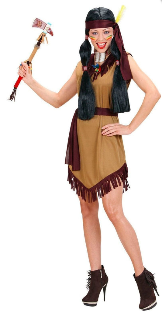 Pocahontas / Indianen jurkje - verkleedshopjur