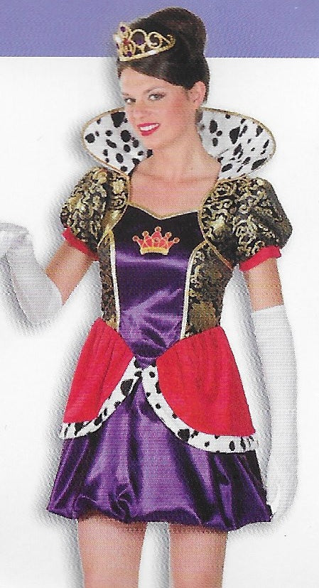 Queen jurkje - verkleedshopjur