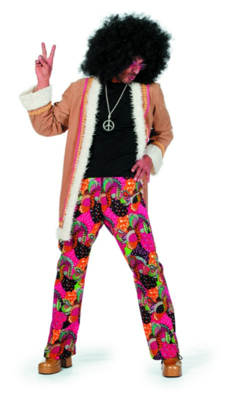 Smoking hippie kostuum man - verkleedshopjur