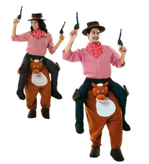 ´Carry me´ paard kostuum - verkleedshopjur