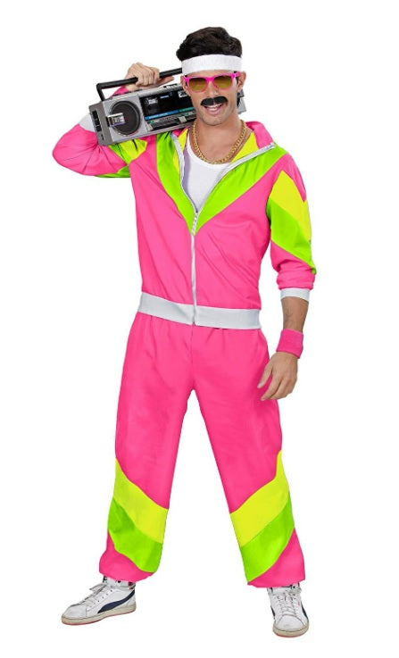 Fout trainingspak roze - verkleedshopjur