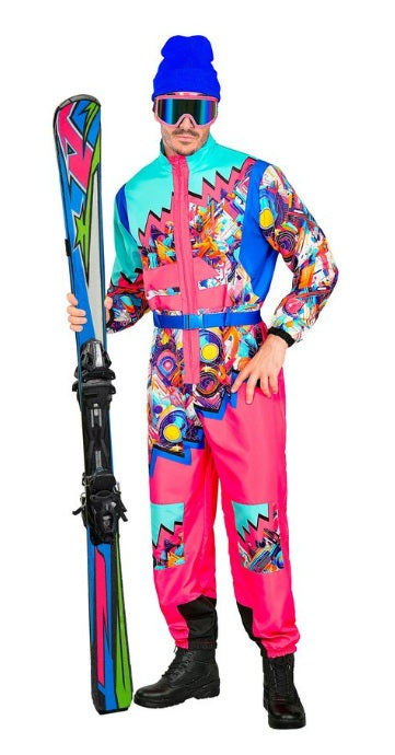 Fout (après)ski pak roze/blauw