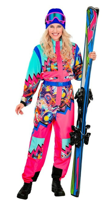 Fout (après)ski pak roze/blauw