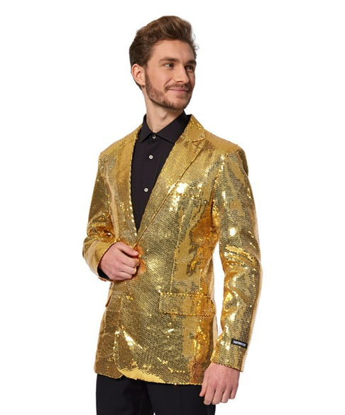 Gouden blazer man