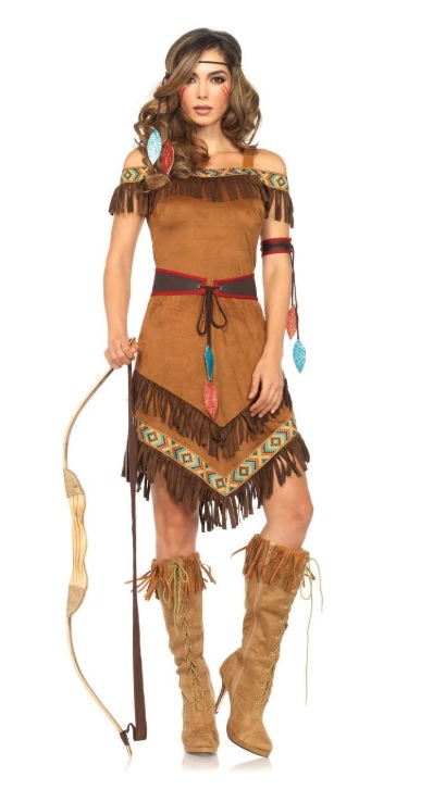 Indianen jurkje Native Princess - verkleedshopjur