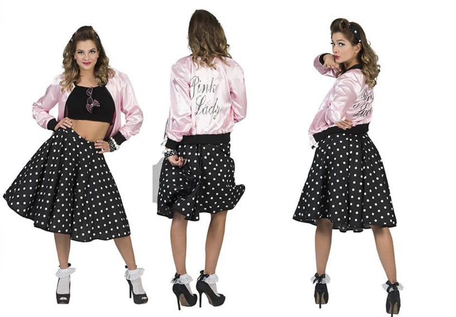 Rock & Roll kostuum zwart - verkleedshopjur