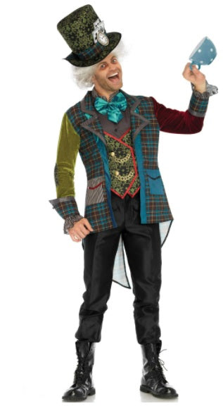 Mad hatter heren / Gekke hoedenmaker - verkleedshopjur