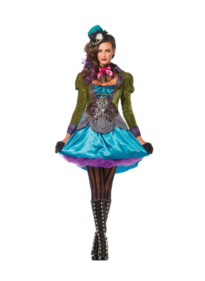 Mad hatter dames / gekke hoedenmaker - verkleedshopjur