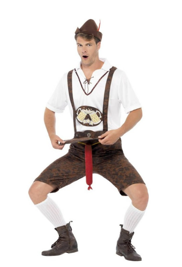 Lederhose bradwurst - verkleedshopjur