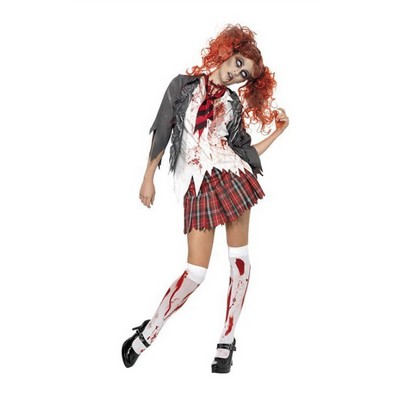 Zombie schoolmeisje-image