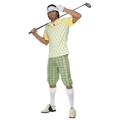 Golf kostuum groen-image