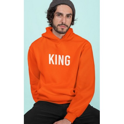Oranje hoodie king-image