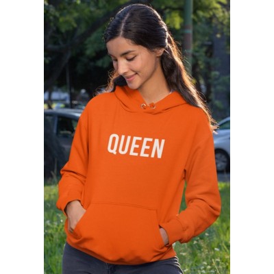Oranje hoodie queen-image